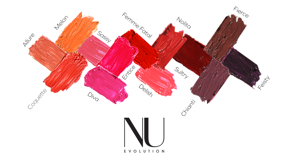 Nu Evolution Lipstick in Feisty - Organic Bunny