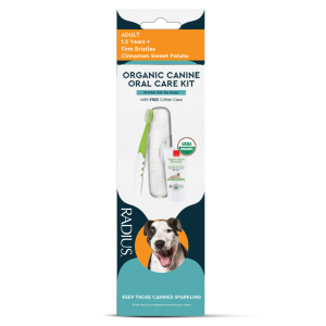 Radius Canine Organic Dental Kit for Adults