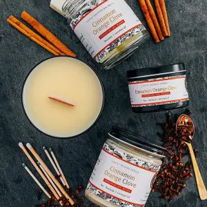 Fontana Candle Co. Candle in Cinnamon Orange Clove