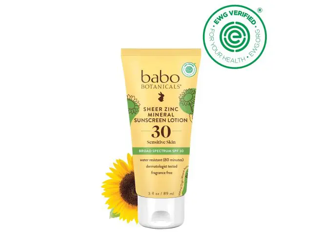 Babo Botanicals Clear Zinc Sunscreen SPF 30 in Fragrance Free