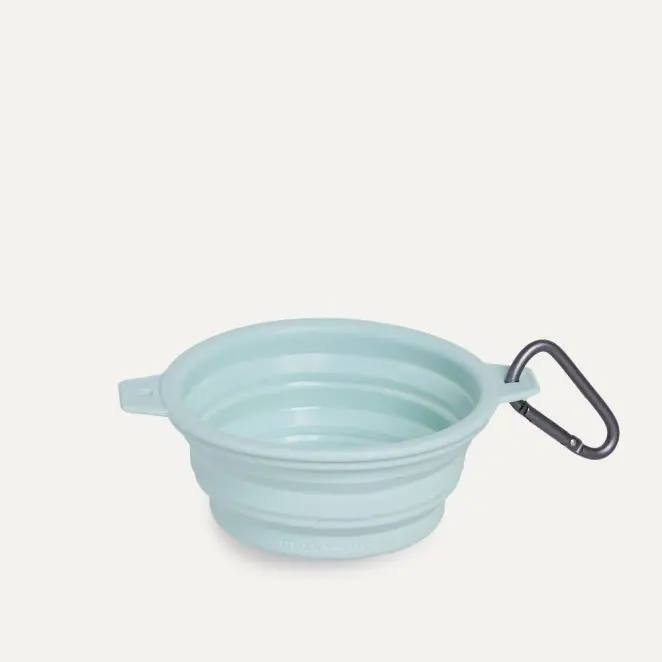 maxbone Rubber Travel Bowl in Mint