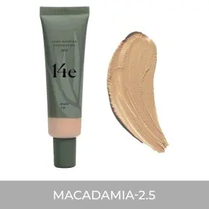 14e Cosmetics Aloe Nourish Foundation in 2.5 Macadamia