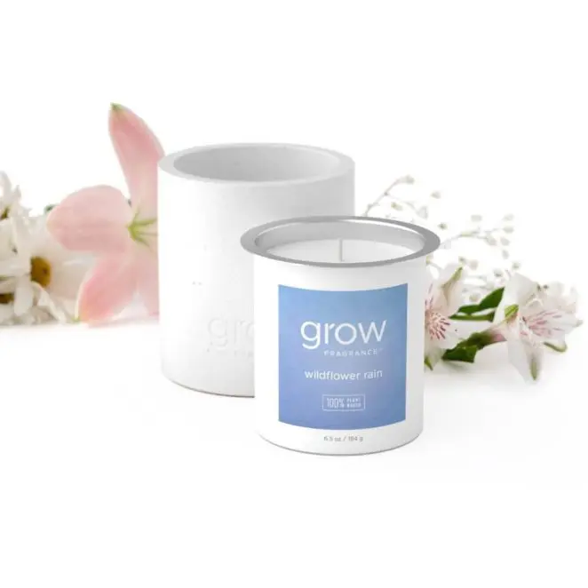 Grow Candle Insert in Wildflower Rain - Image 2