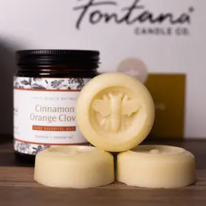 Fontana Candle Co. Essential Oil Wax Melts in Cinnamon Orange Clove