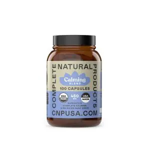 Complete Natural Products Organic Capsules in Calming Blend