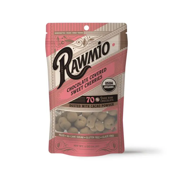 Rawmio Chocolate Covered Sweet Cherries