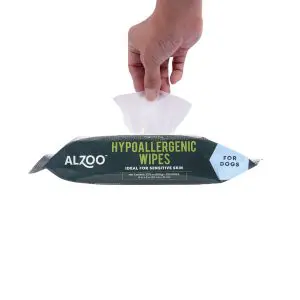 ALZOO Grooming Hypoallergenic Wipes