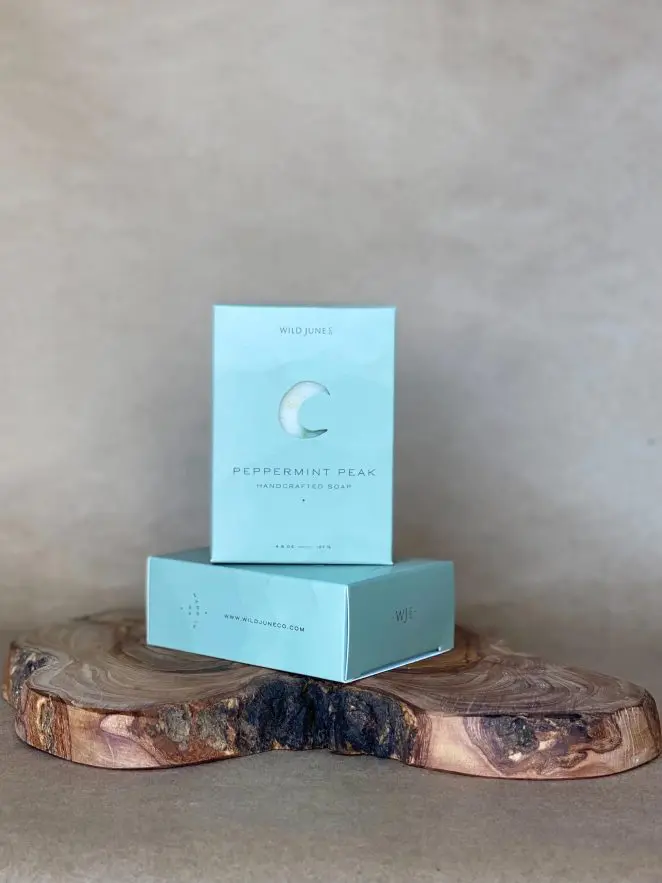 Wild June Co. Handcrafted Soap in Peppermint Peak