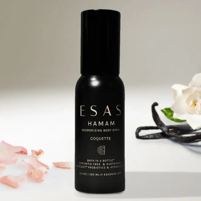 Esas Hamam Deodorizing Body Spray in Coquette