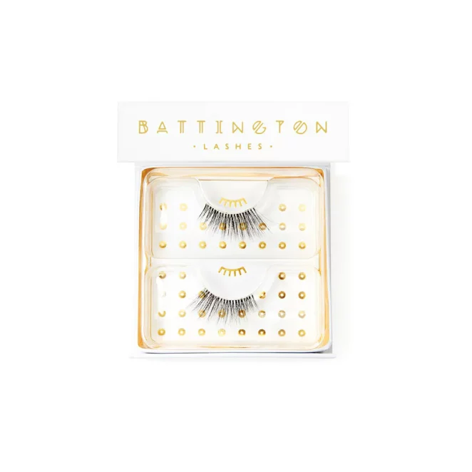 Battington 3D Silk Half Lashes in Demi with Invisible Band - Image 3