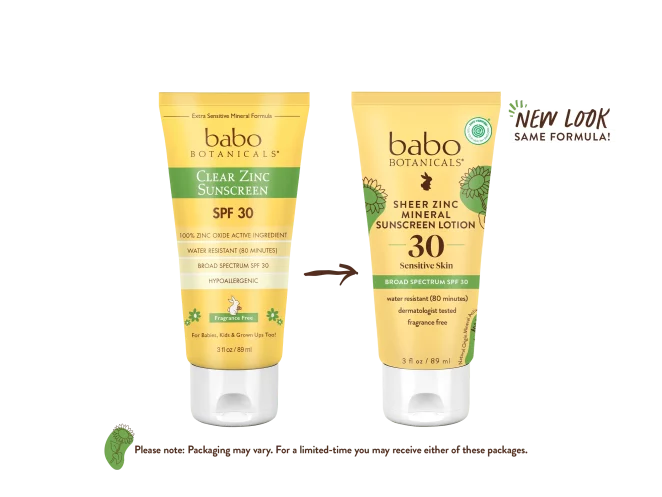 Babo Botanicals Clear Zinc Sunscreen SPF 30 in Fragrance Free - Image 3