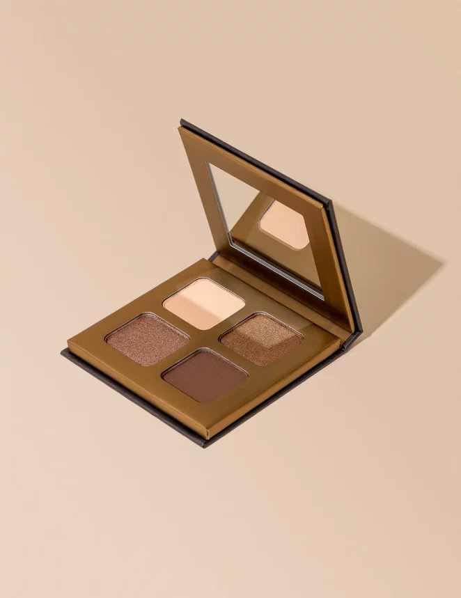 INIKA Organic Quad Eyeshadow Palette in Wind - Image 2