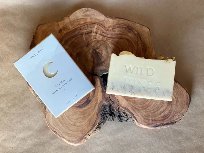 Wild June Co. Handcrafted Soap in Luna - Image 3